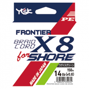 YGK Frontier Braid Cord X8 150m